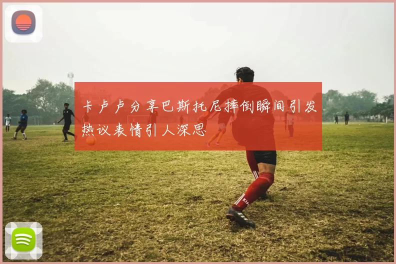 卡卢卢分享巴斯托尼摔倒瞬间引发热议表情引人深思